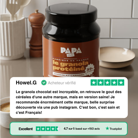 Granola au Chocolat Caramel