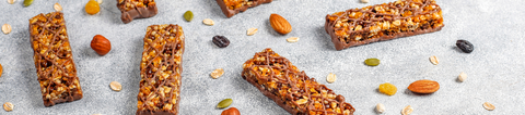 3 recettes de barres végétales / véganes protéinées maison