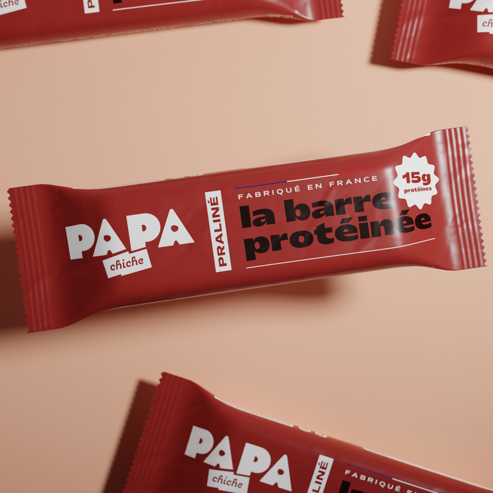 Barre Protéinée Crunchy Praliné