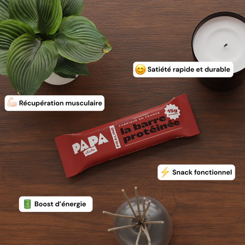 Barre Protéinée Crunchy Praliné