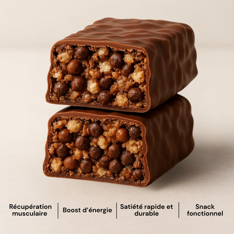 Barre Protéinée Crunchy Chocolat