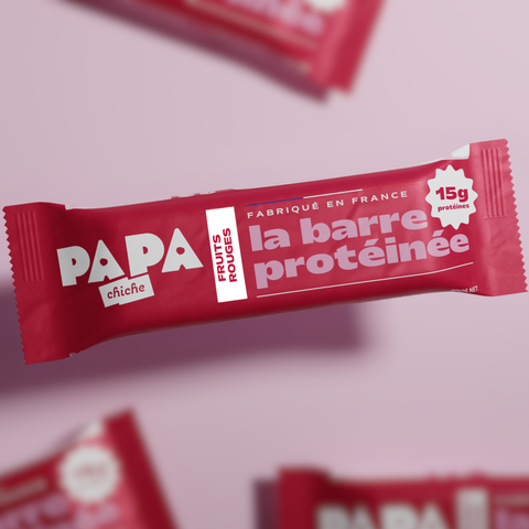 Barre Protéinée Crunchy Fruits Rouges
