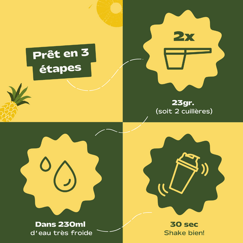 Clear Whey + Collagène Ananas