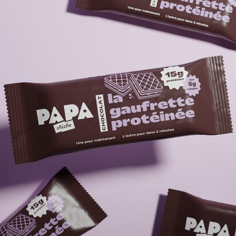 Gaufrettes protéinées