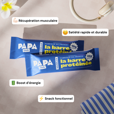 Barre Protéinée Crunchy Vanille