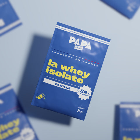 Whey Isolate à la Vanille - à l'unité