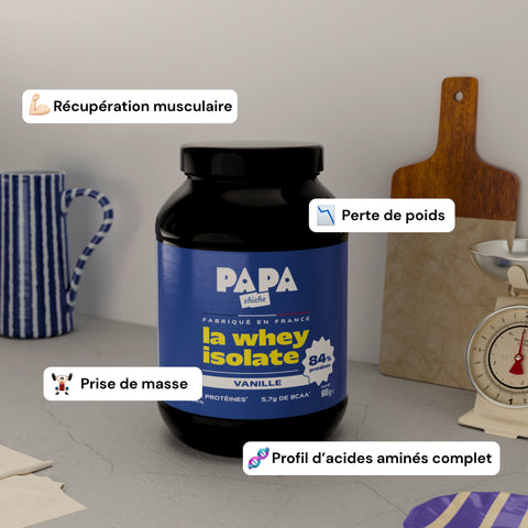 Whey Isolate à la Vanille