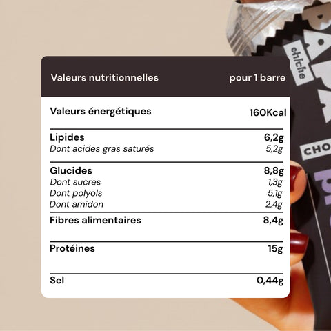 Pack 450 gr de prot' en barres