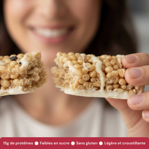 Barre Protéinée Crunchy Fruits Rouges