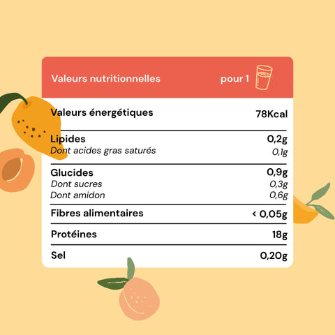 Clear Whey + Collagène Pêche Mangue