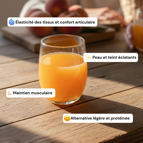 Clear Whey + Collagène Pêche Mangue