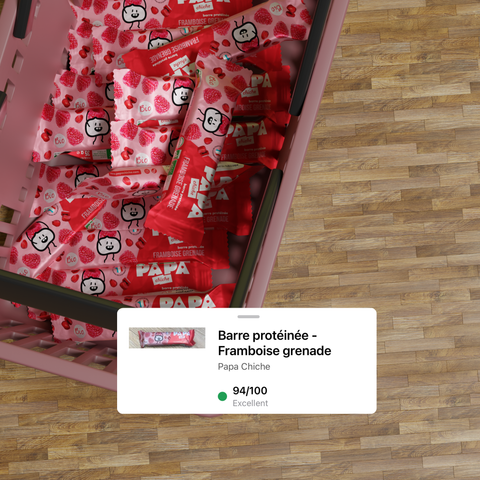 Barre Bio Framboise Grenade