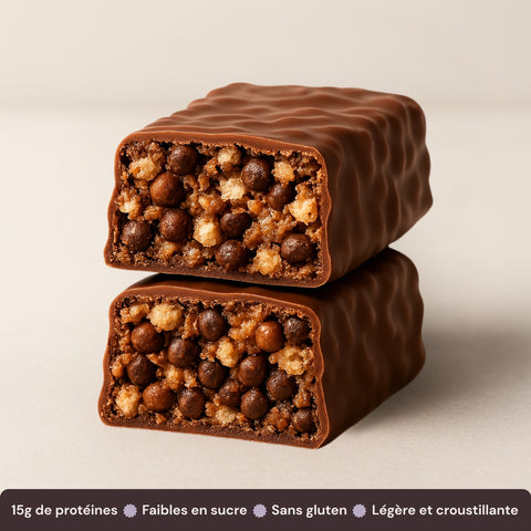 Barre Protéinée Crunchy Chocolat