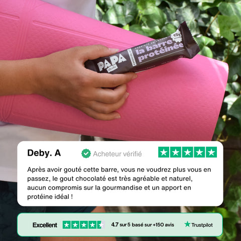 Barre Protéinée Crunchy Chocolat