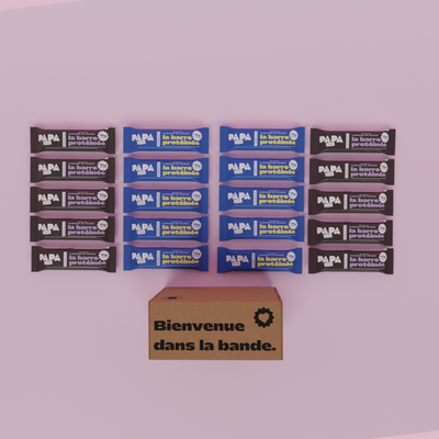 Pack 300gr de prot' en barres