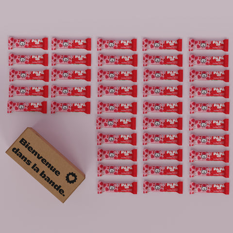 40 barres framboise-grenade (date courte)