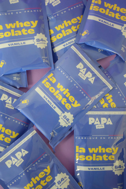 Whey Isolate à la Vanille - à l'unité