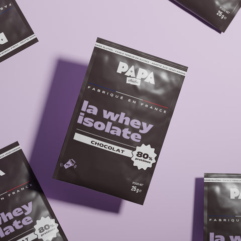 Whey Isolate au chocolat - à l'unité
